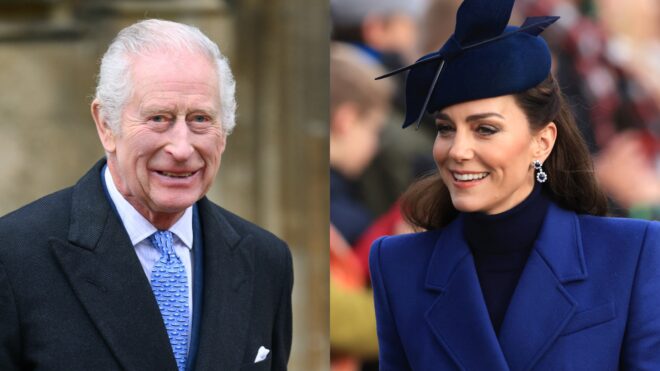 king charles kate middleton easter services