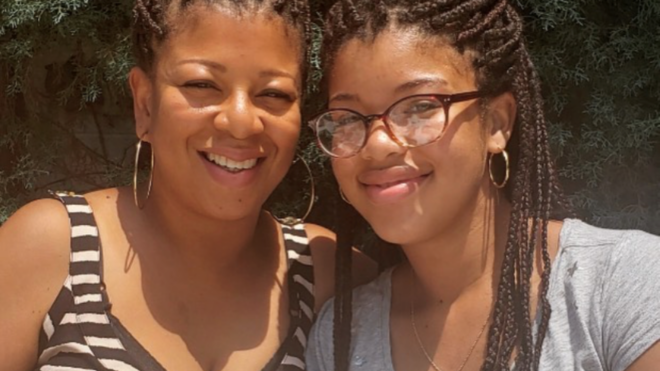 kweli wright and daughter