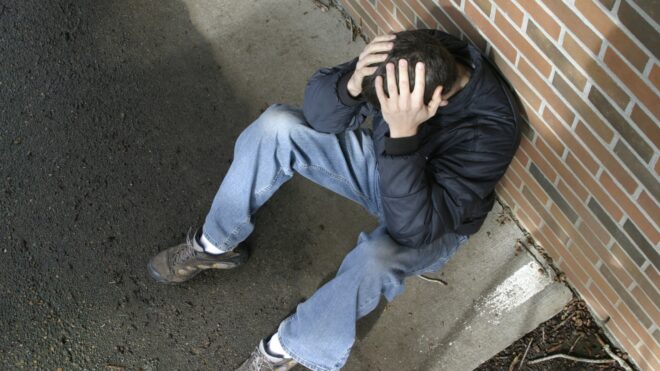 Teen after divorce