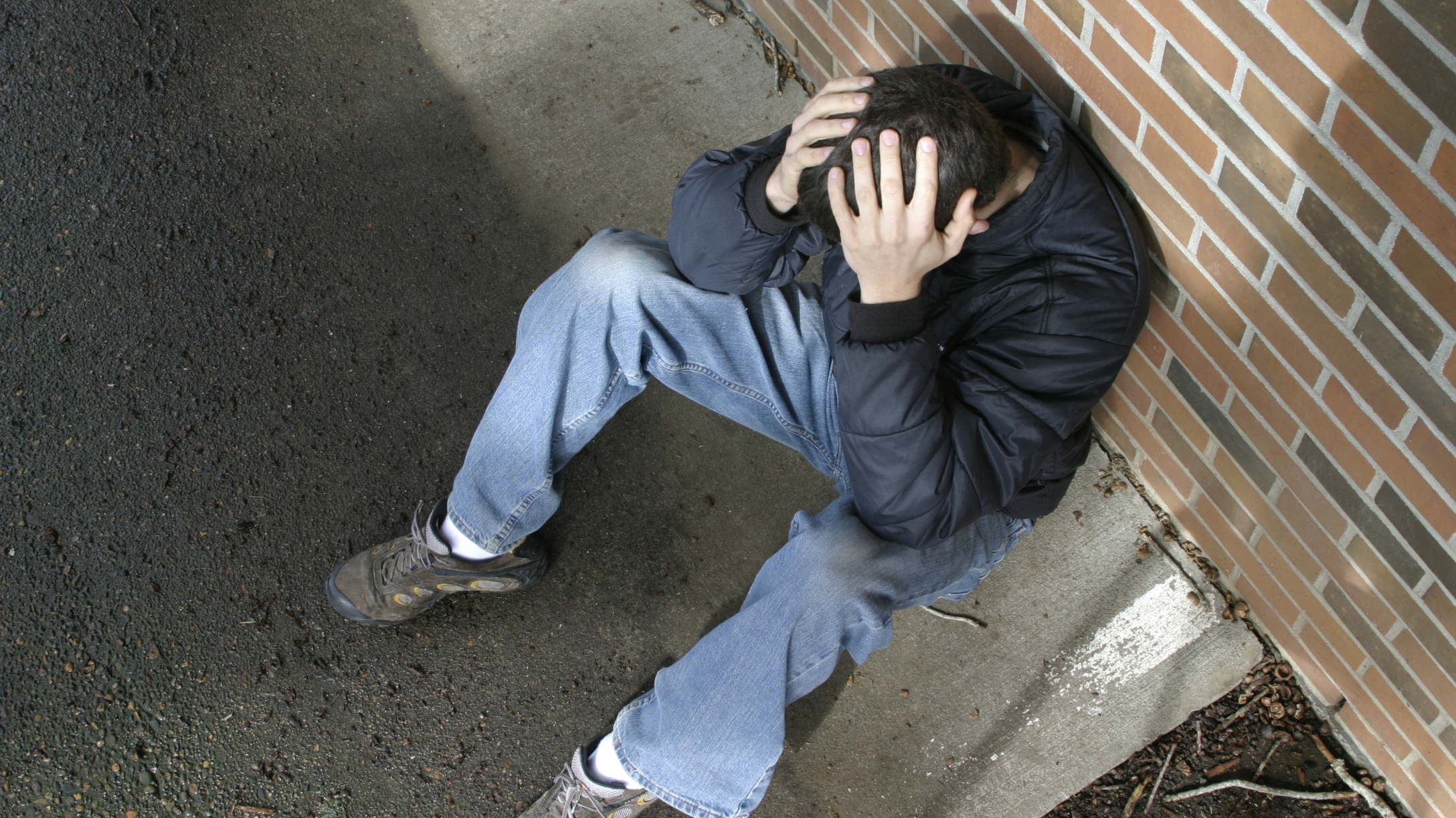 Teen after divorce