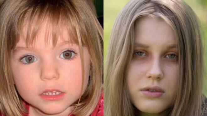 Madeleine McCann and Julia Faustyna