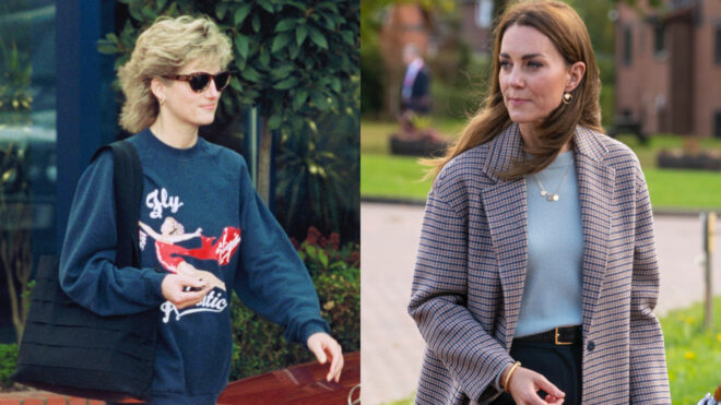 Princess Diana and Kate Middleton