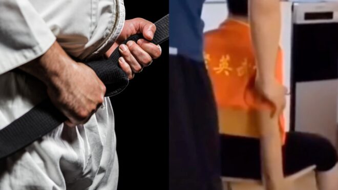 Boy who died taking martial arts class in China.