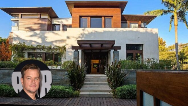 Matt Damon Los Angeles home