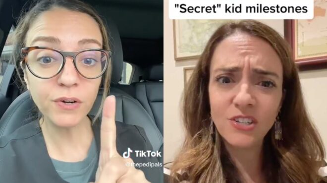 Pediatrician on TikTok secret kid milestones