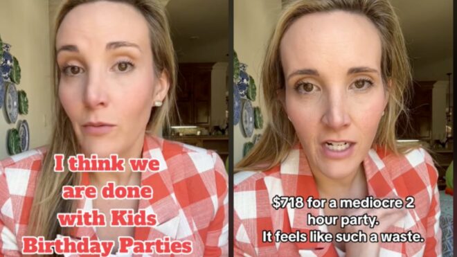 mom done with birthday parties