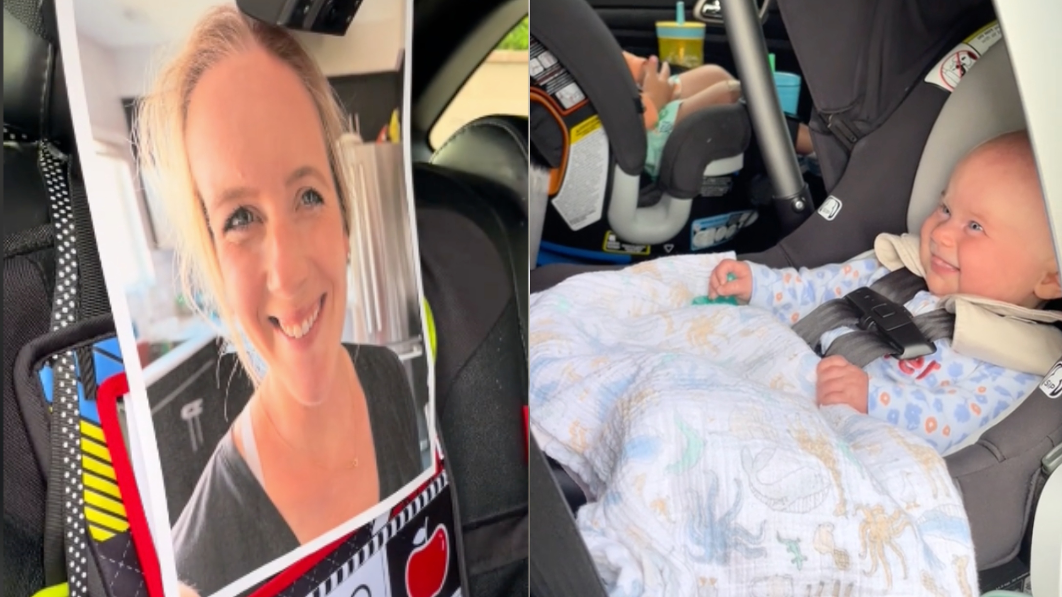 mom hack baby hates car seat viral tiktok video