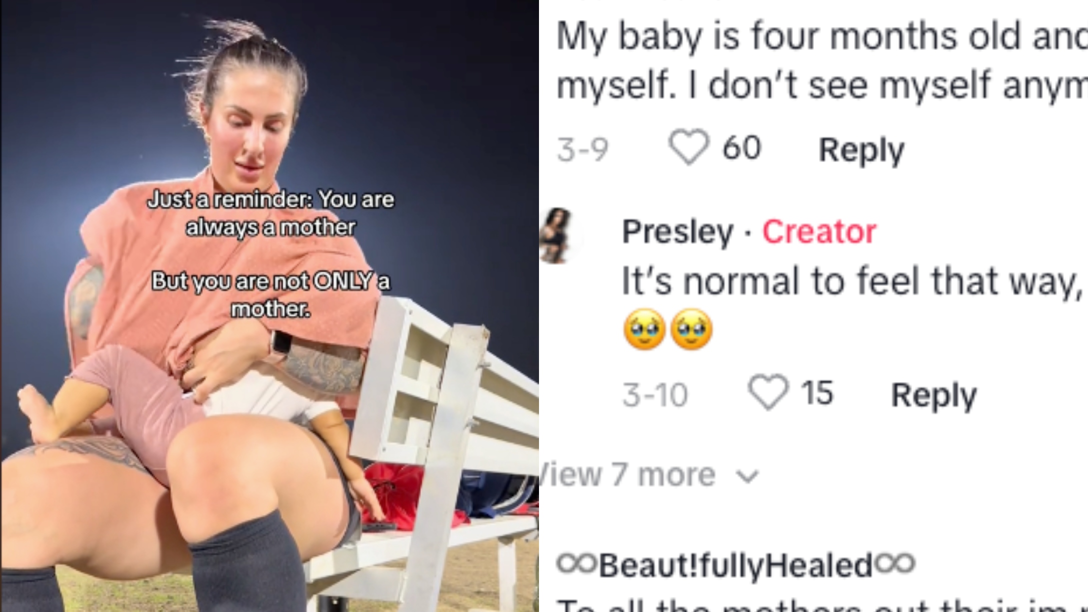 breastfeeding mom soccer player