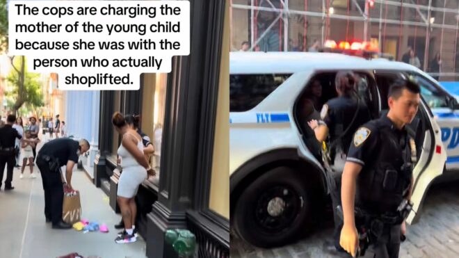 Hydia Bragg nypd shoplifter