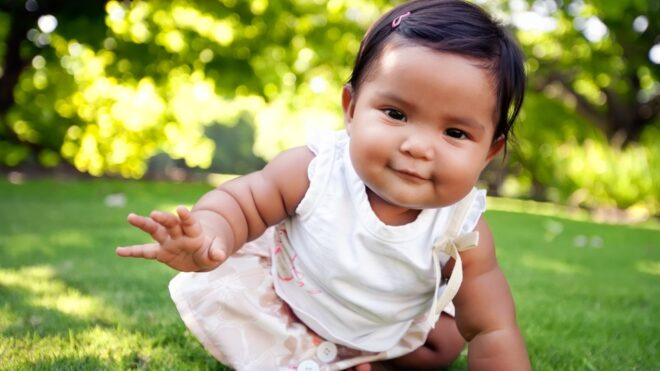 Photo of baby girl