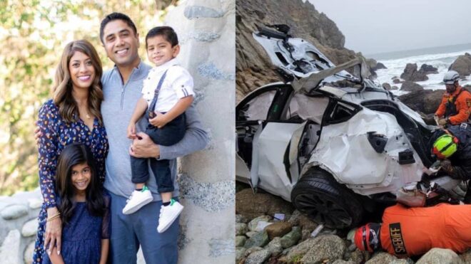 Dr. Dharmesh Patel and his wife Neha