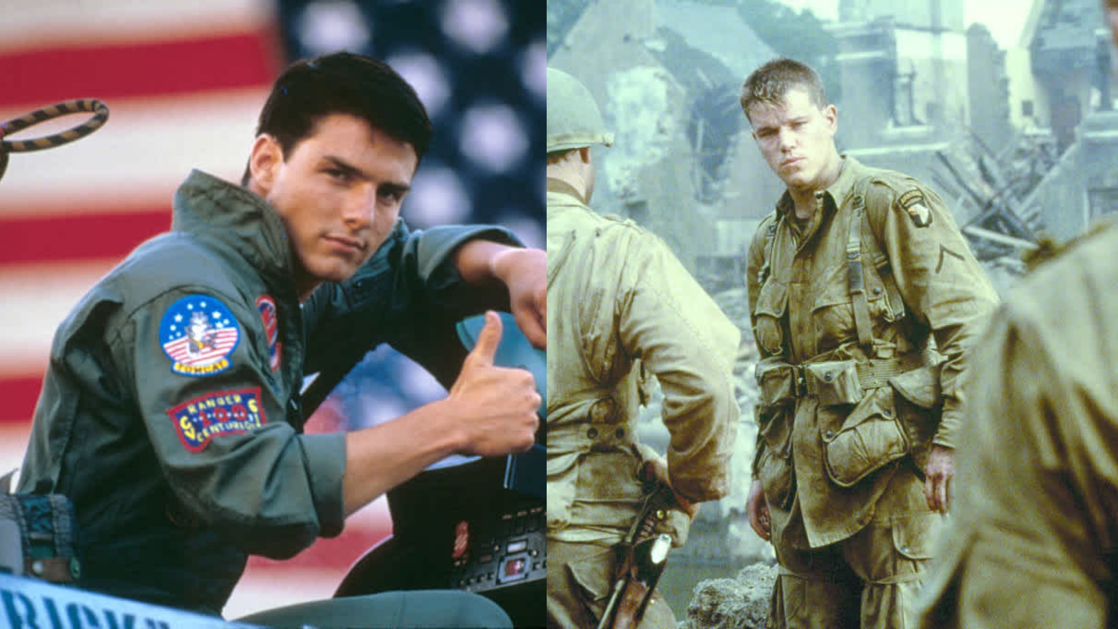 top gun saving private ryan