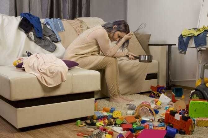 messy house