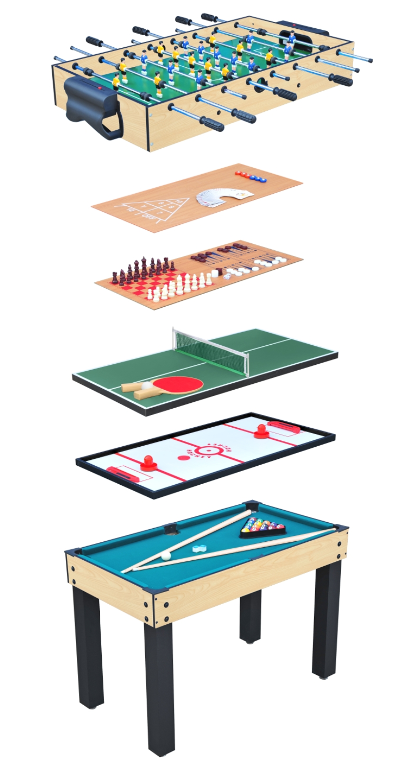 Airzone 9-in-1 Multi Game Table
