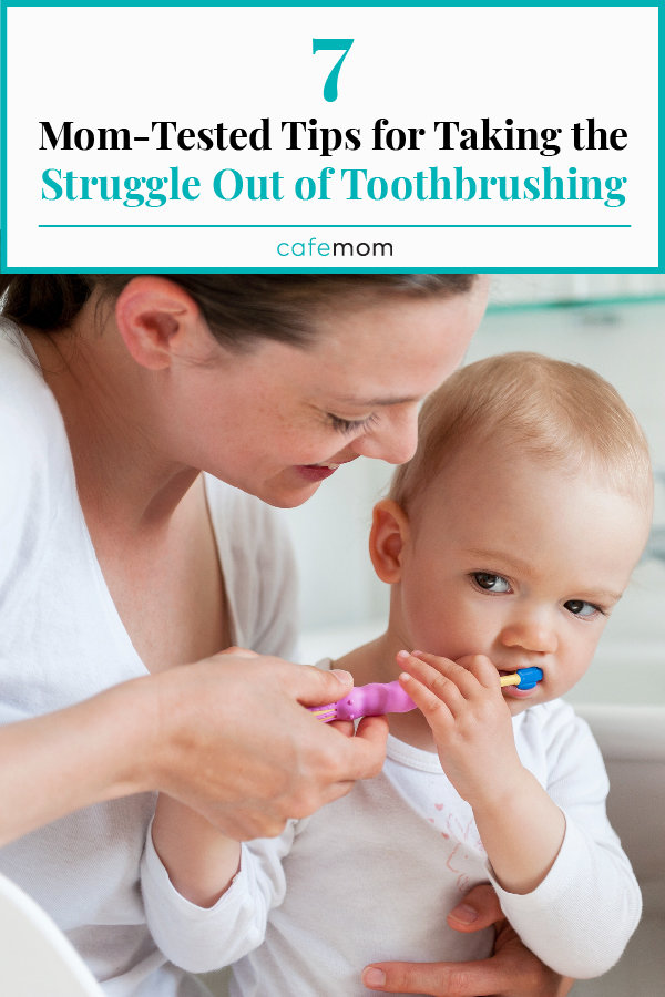 7 Mom-Tested Tips for Taking the Struggle Out of Toothbrushing Pinterest Image 