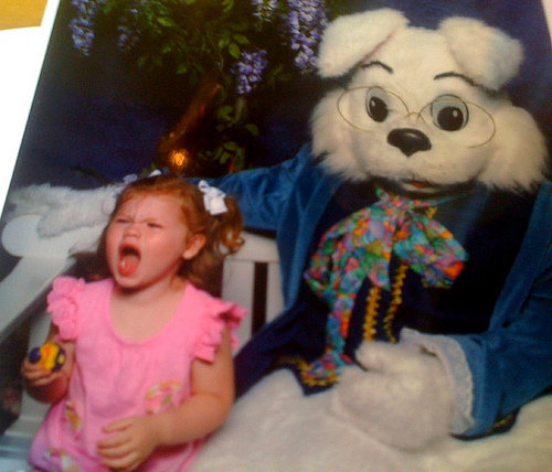 easter bunny fail photo