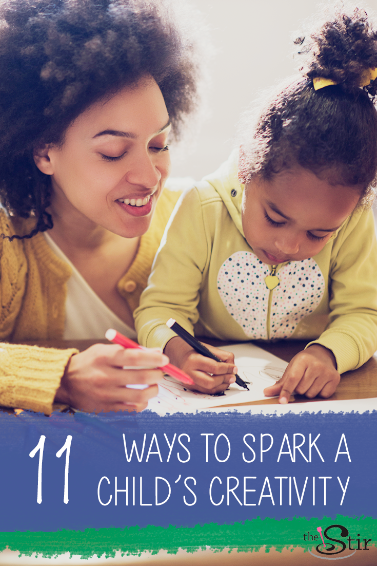 ways to spark a child's creativity