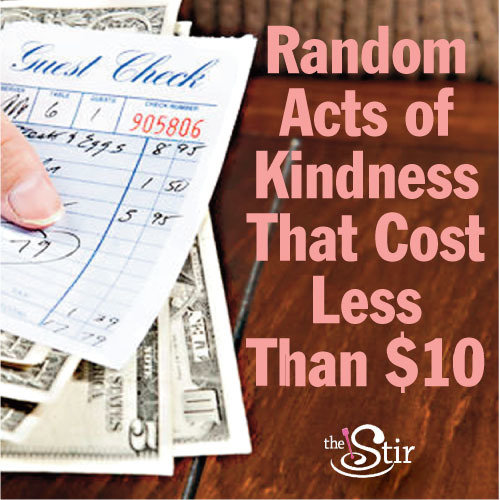 inspiring random acts of kindness