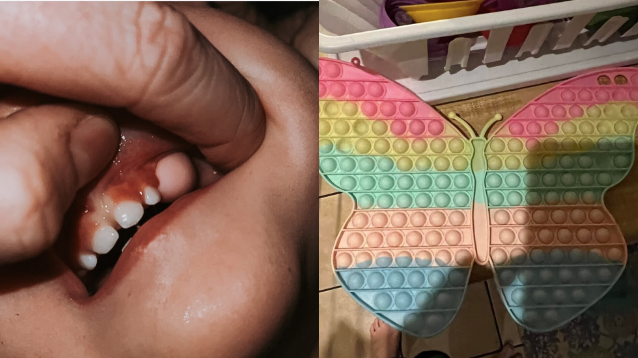 pop-it fidget choking hazard