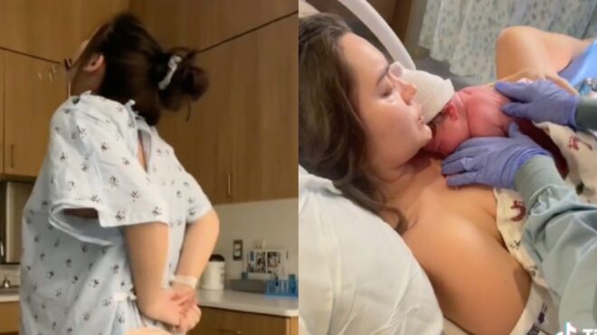 pranking birth video