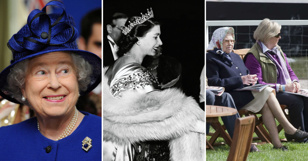 queen elizabeth throwback pictures social image