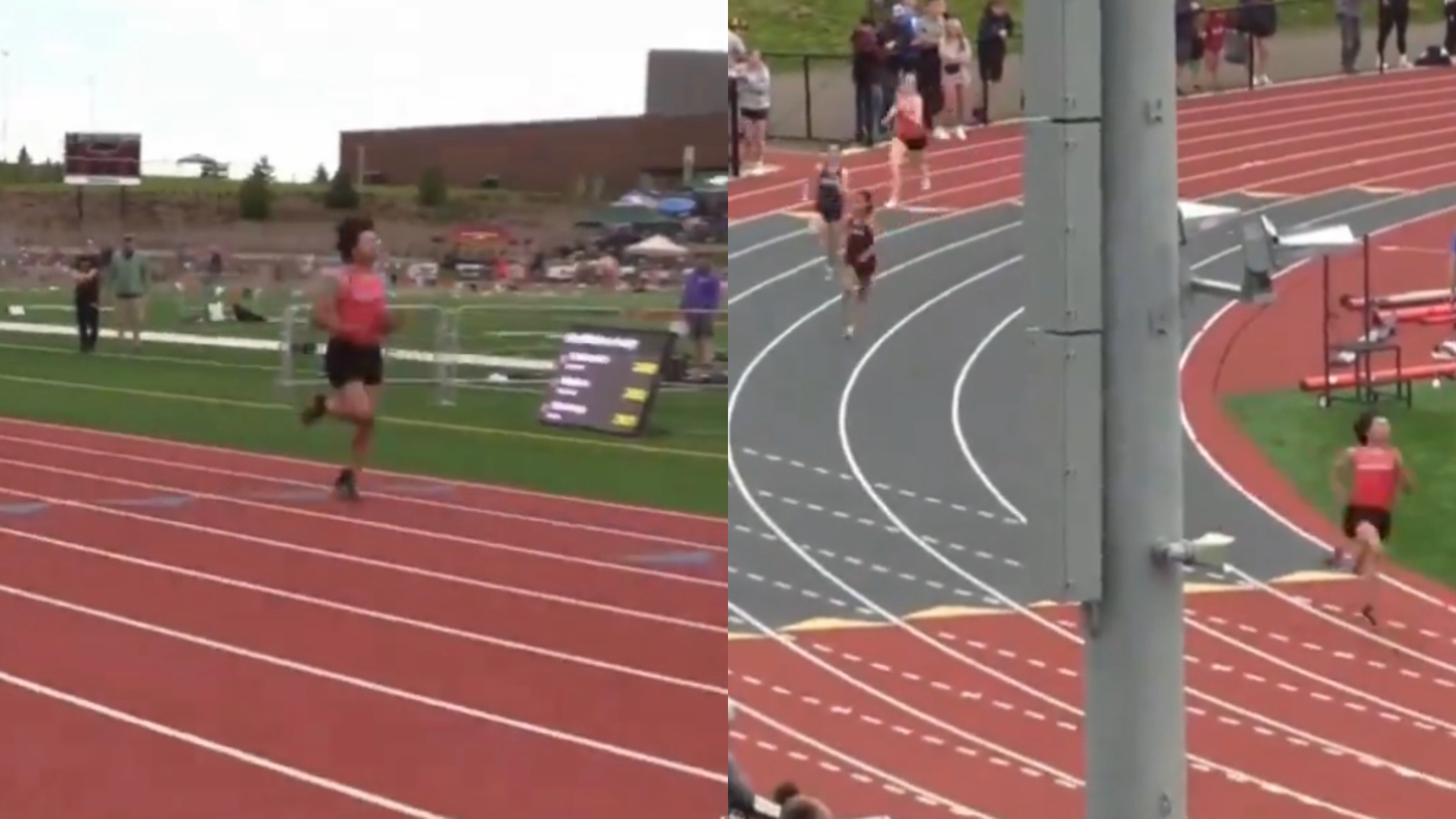 Aayden Gallagher transgender track meet