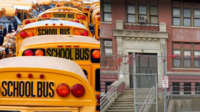 Jersey City school bus