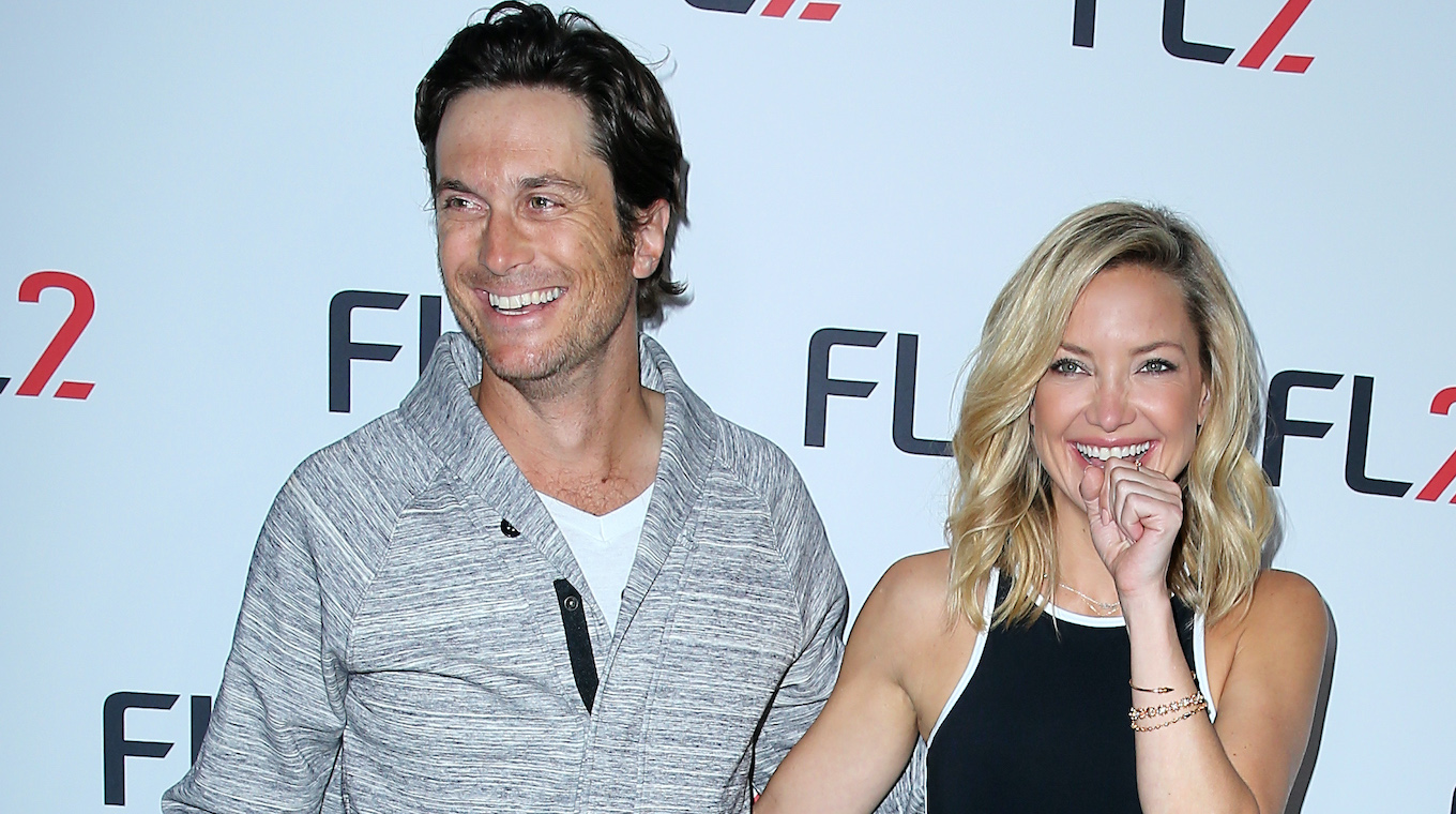 Co-Founder Kate Hudson and her brother Oliver Hudson attend FL2 Men's Collection Launch at Gramercy Terrace at The Gramercy Park Hotel