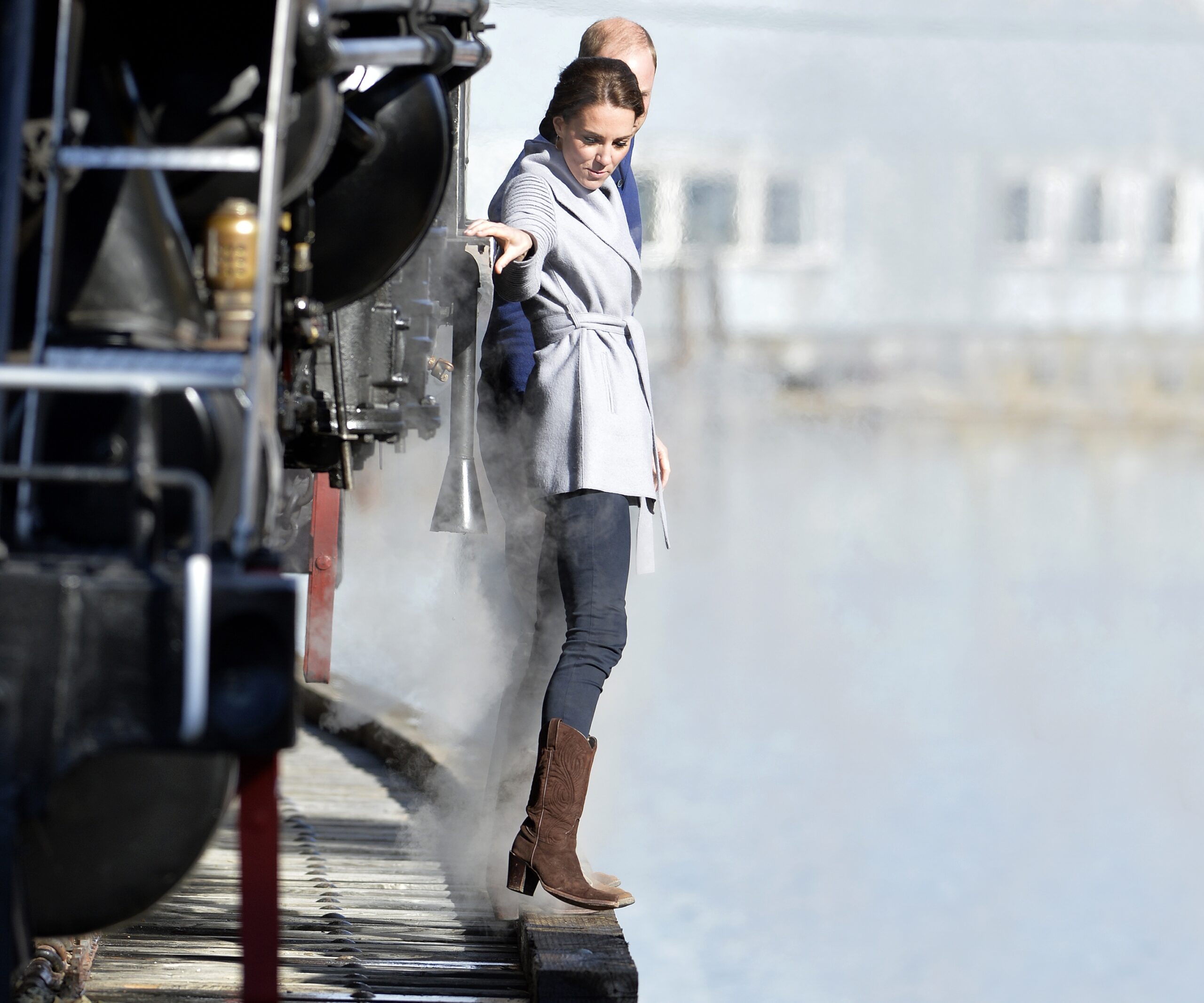 The Duke and Duchess of Cambridge visit Carcross