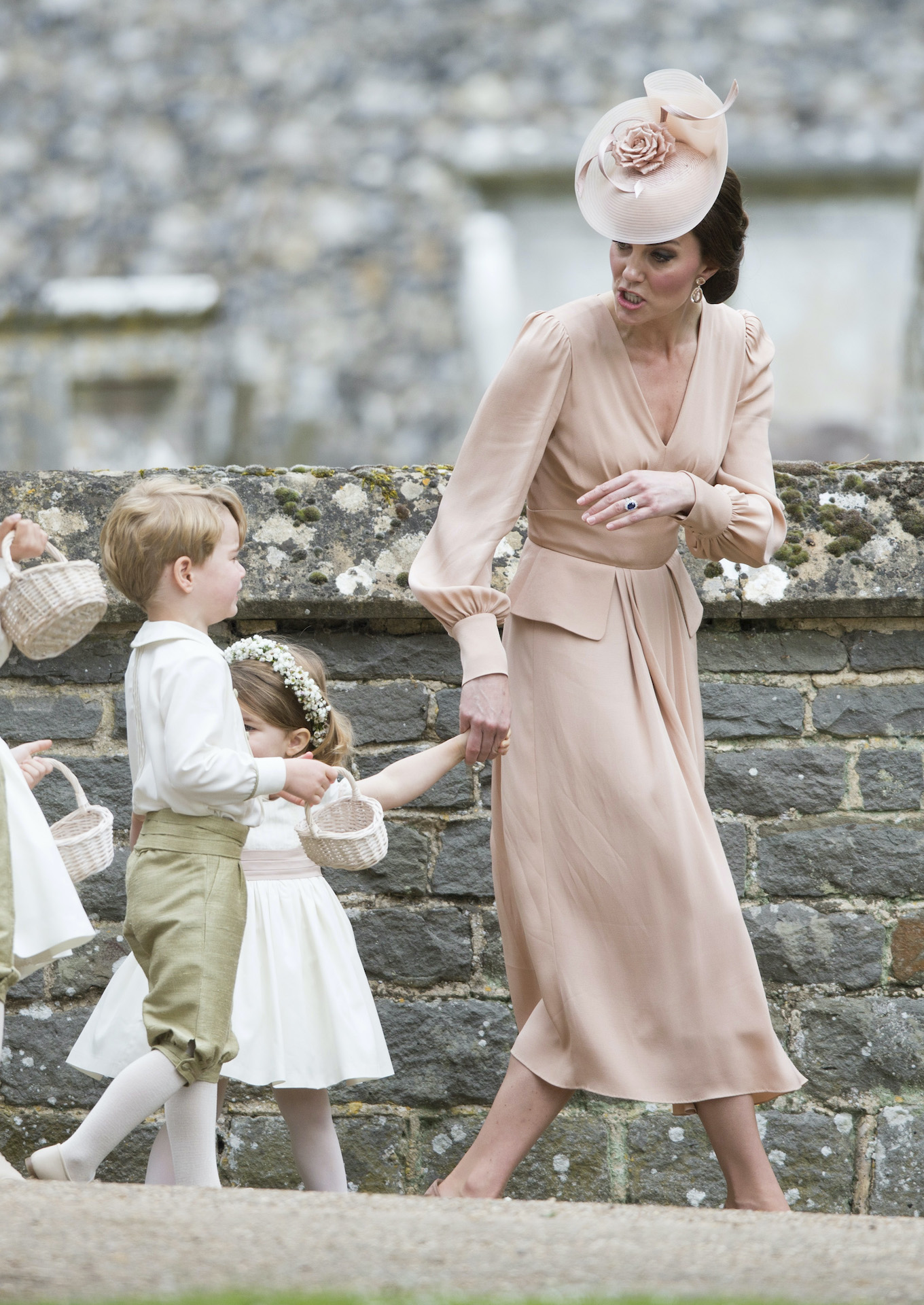 Prince George and Princess Charlotte attend their aunt Pippa Middleton's wedding