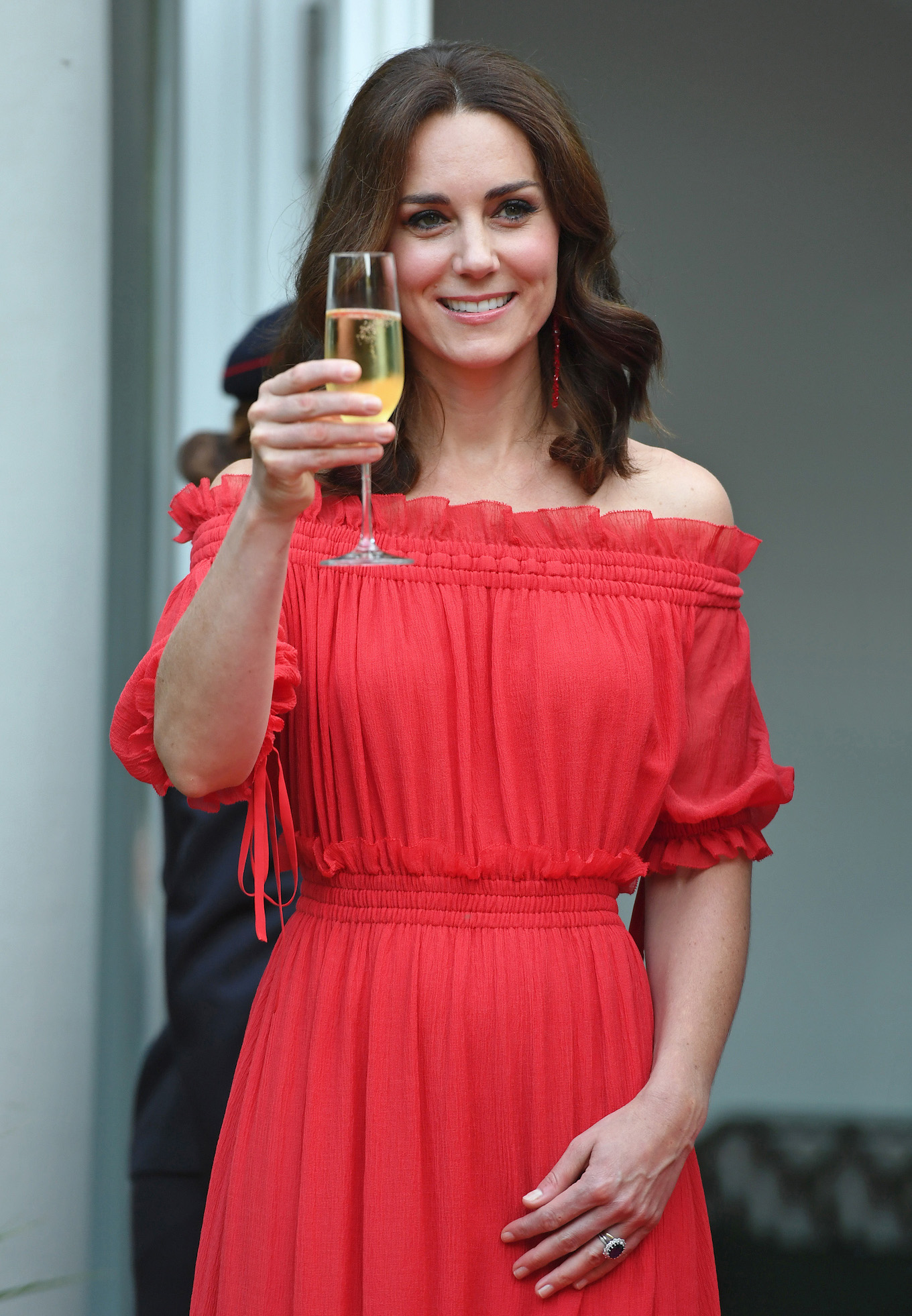 The Duke & Duchess Of Cambridge attend the Queen's Birthday Garden Party at the British Ambassador's Reception in Berlin