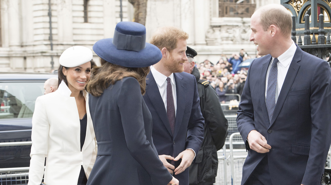 MEGHAN MARKLE JOINS ROYALS FOR COMMONWEALTH SERVICE