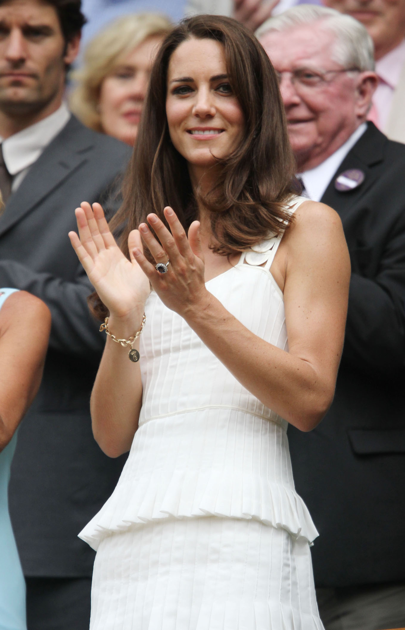 Prince William and Catherine Middleton attend Wimbledon tennis championship in London