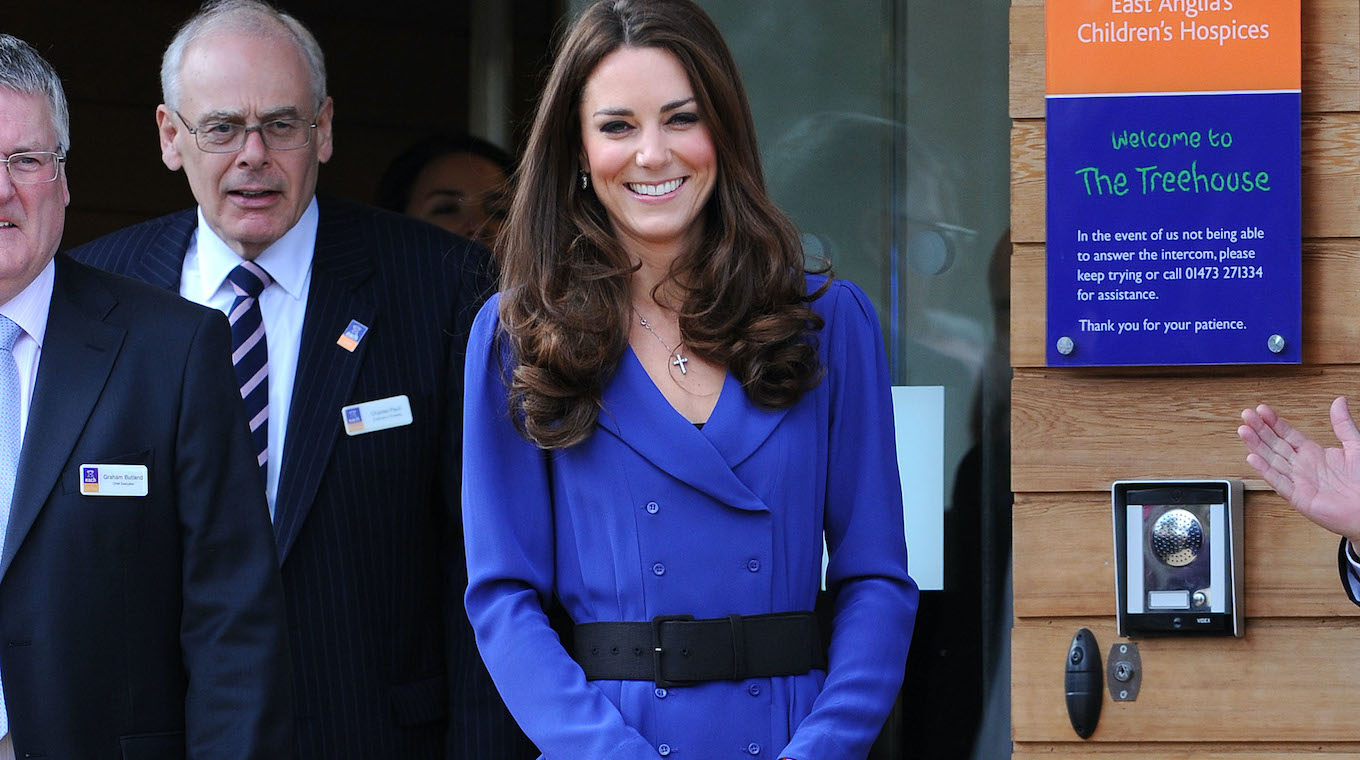 The Duchess of Cambridge visits The Treehouse in Ipswich, UK