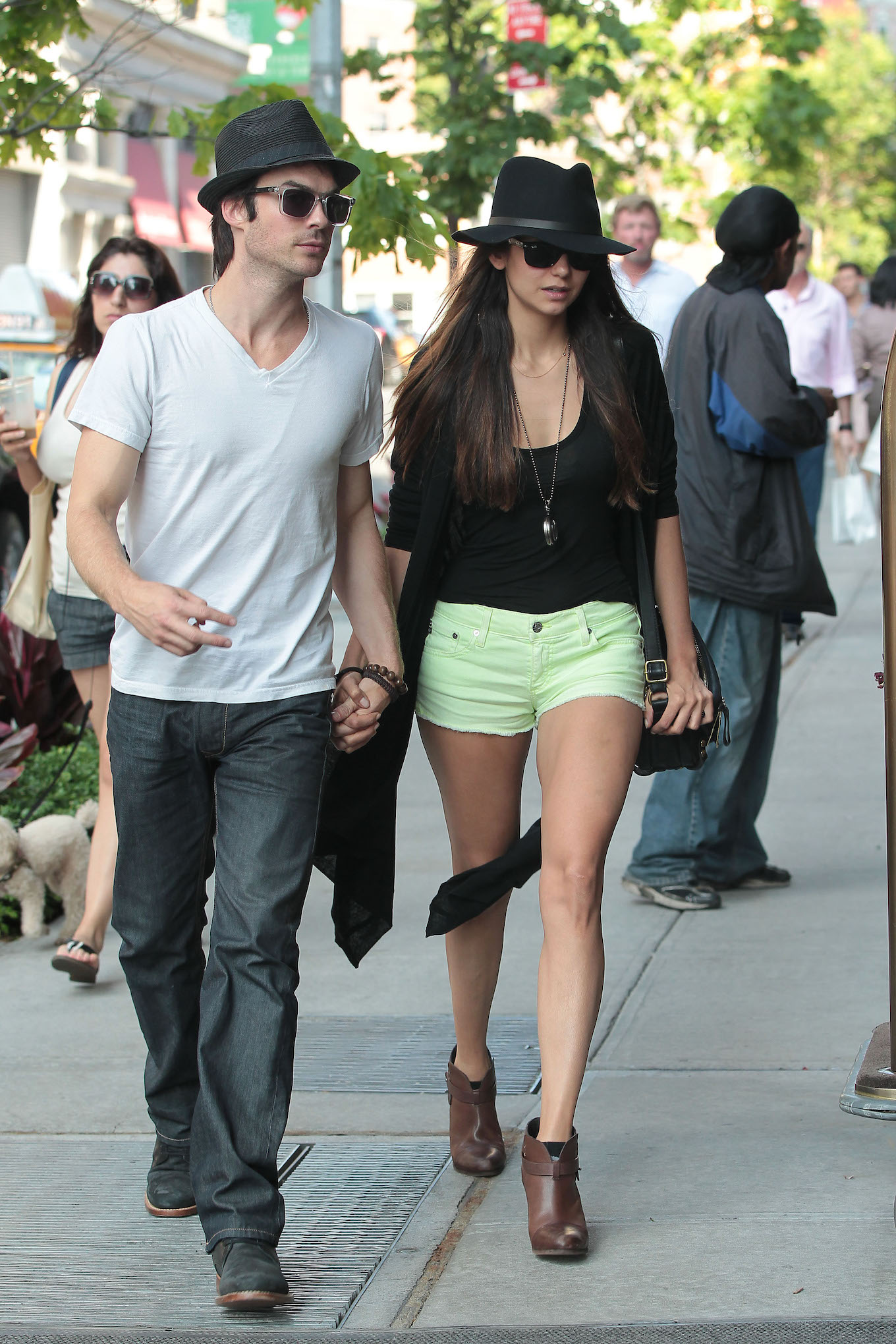 Ian Somerhalder and Nina Dobrev