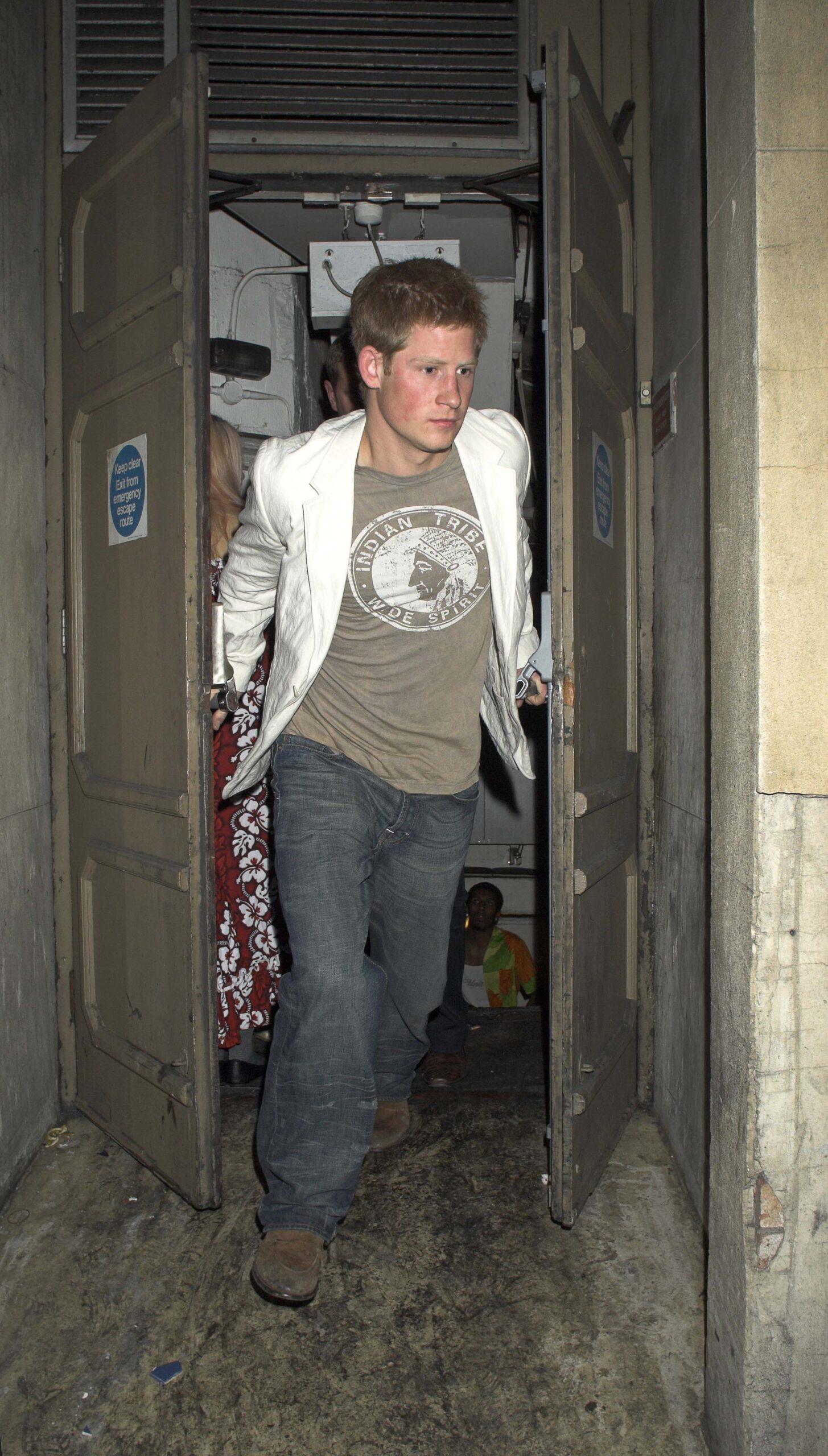 Prince Harry at Mahiki club, London