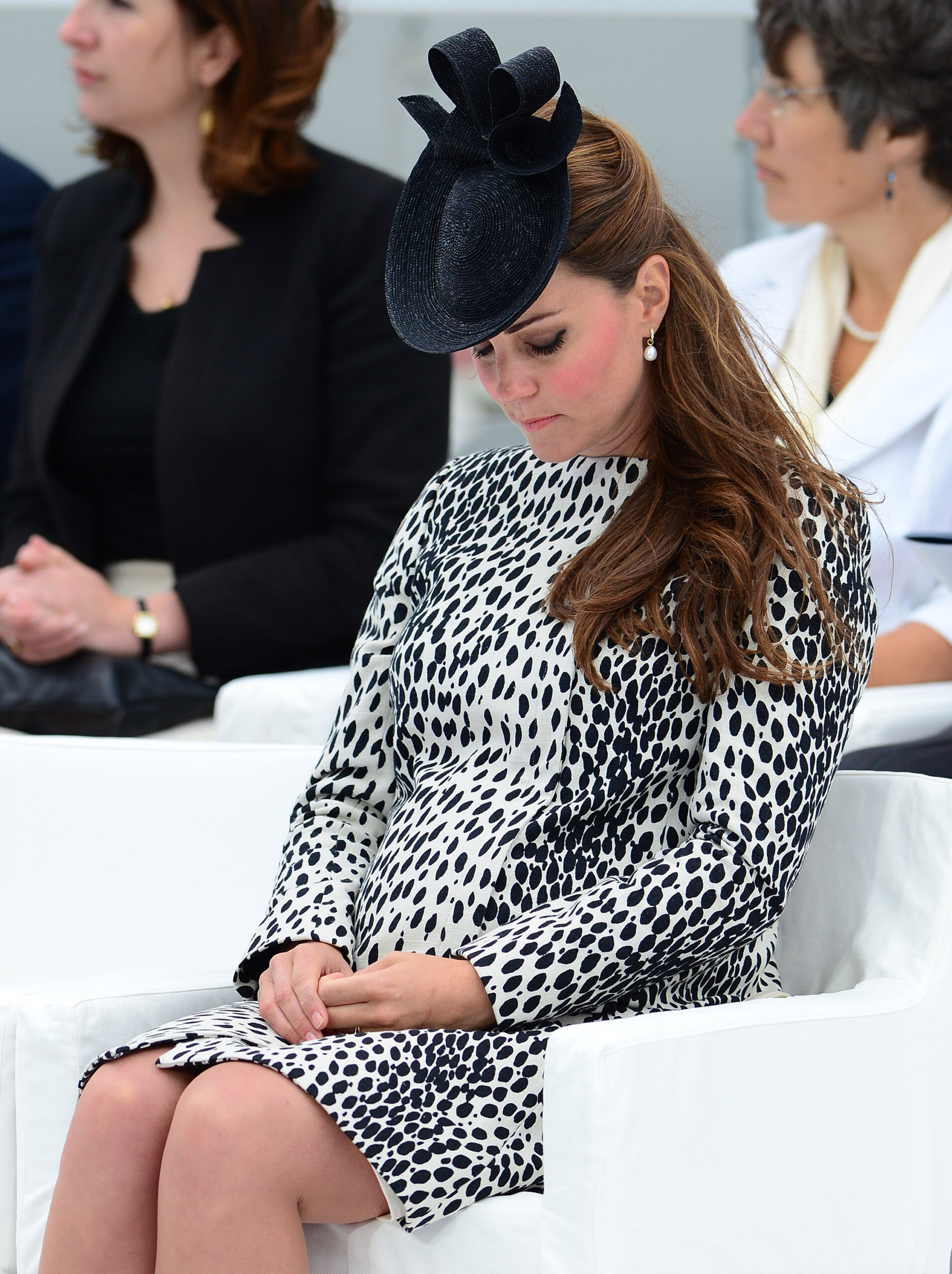 The Duchess of Cambridge attends a Princess Cruises' ship naming ceremony