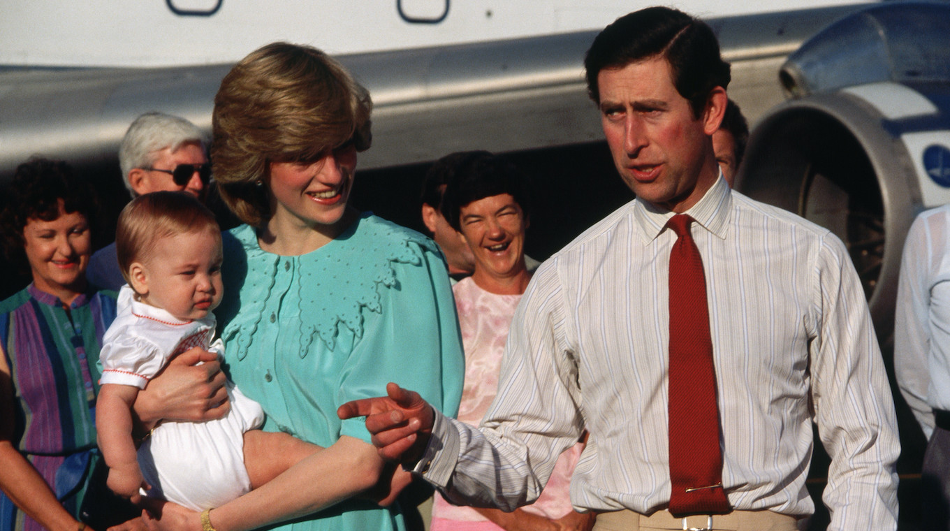 Prince William as a baby
