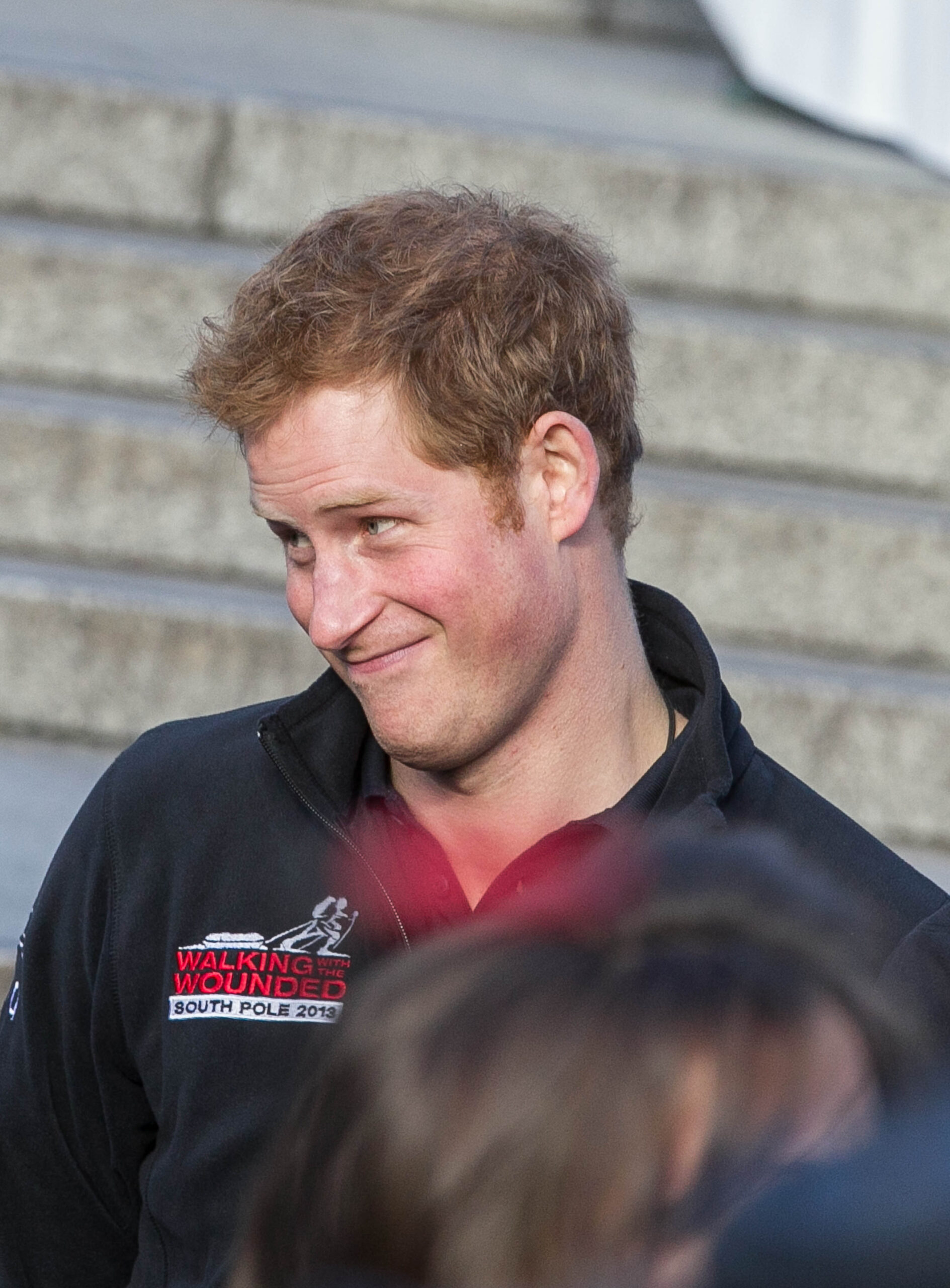 Prince Harry attends Walking With The Wounded departure event in Trafalgar Square Prince Harry attends Walking With The Wounded departure event in Trafalgar Square