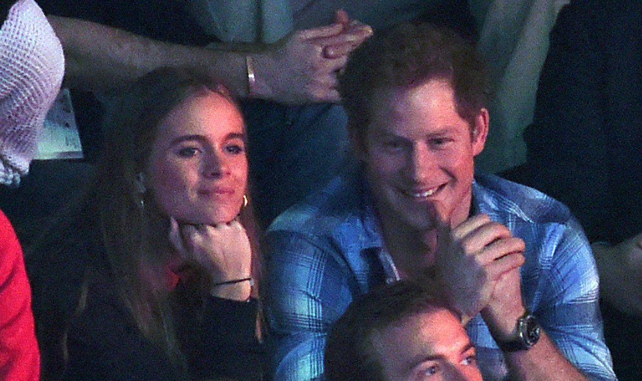 Prince Harry and Cressida Bonas attend WE Day UK