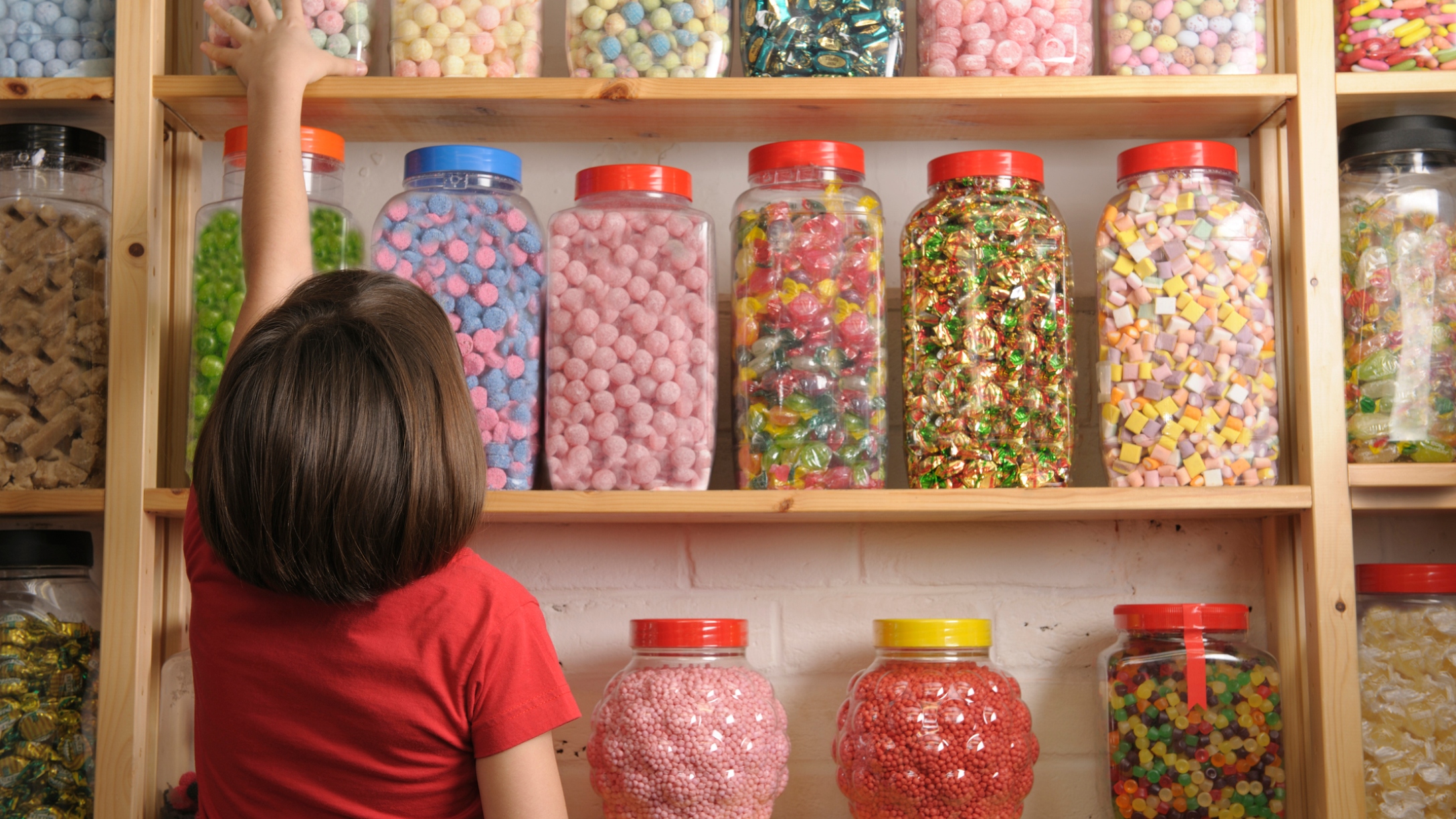 Kid in a Candy Store