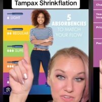 tampon shrinkflation