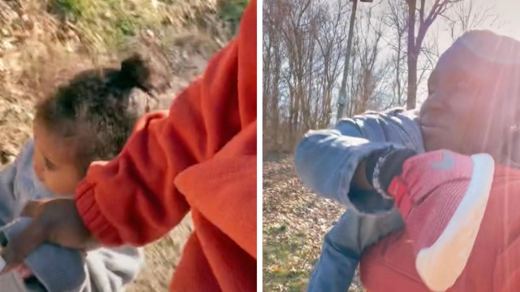 toddler having tantrum