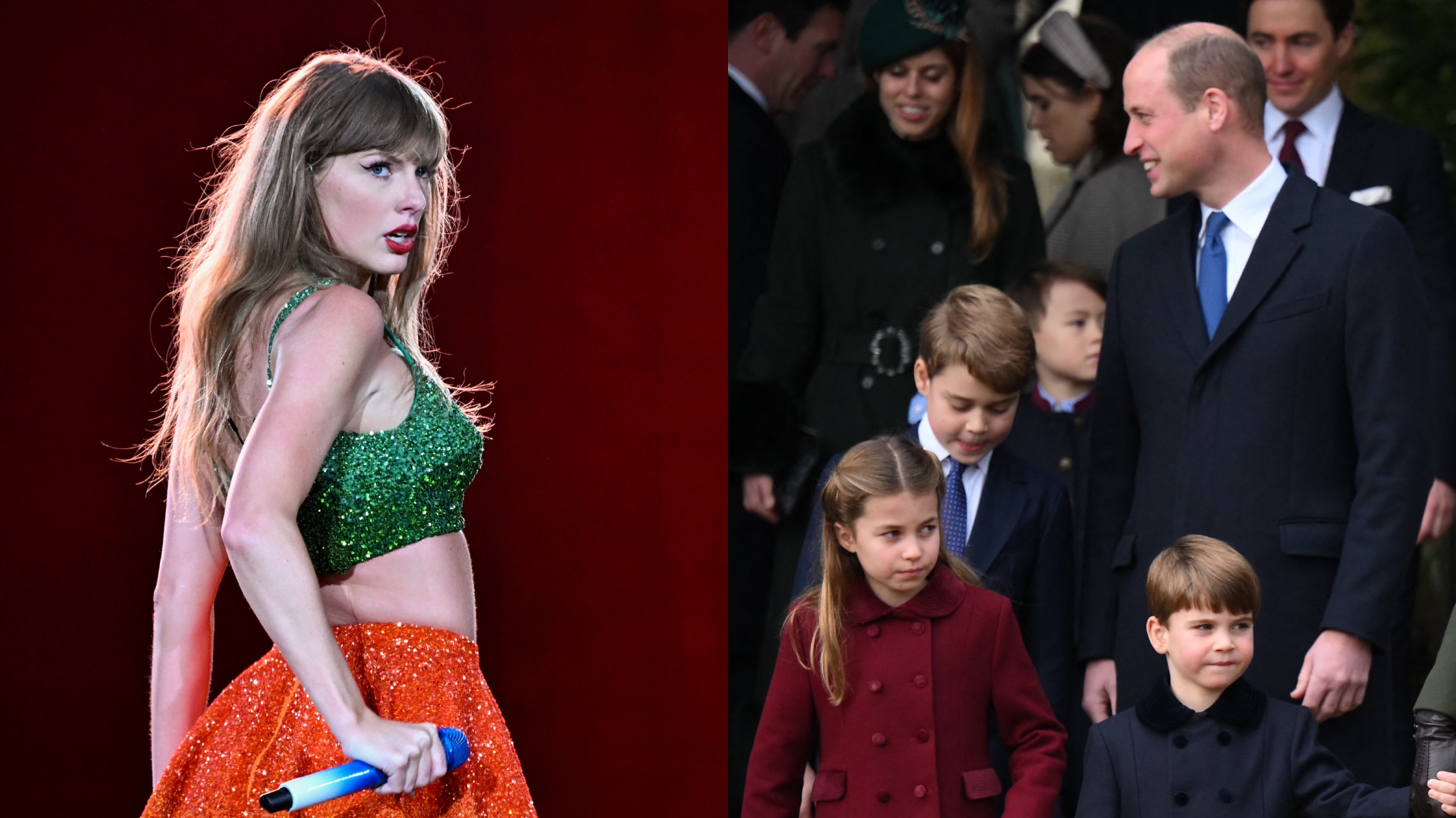 taylor swift prince william kids eras tour london