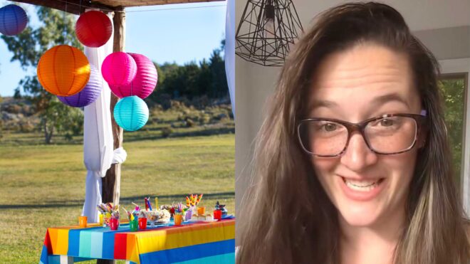 viral kid's birthday party invitation
