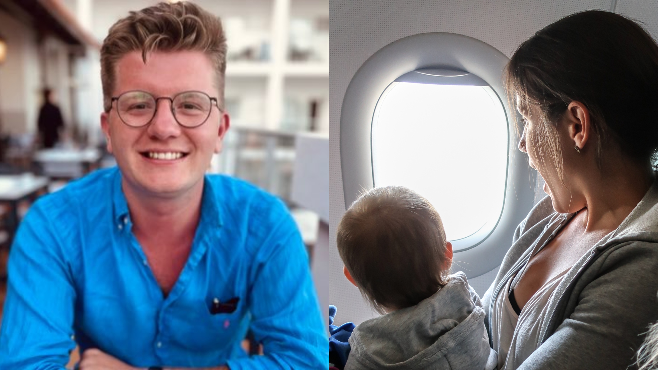 flying in the middle seat