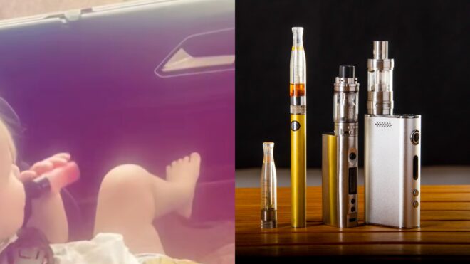 Vaping Toddler