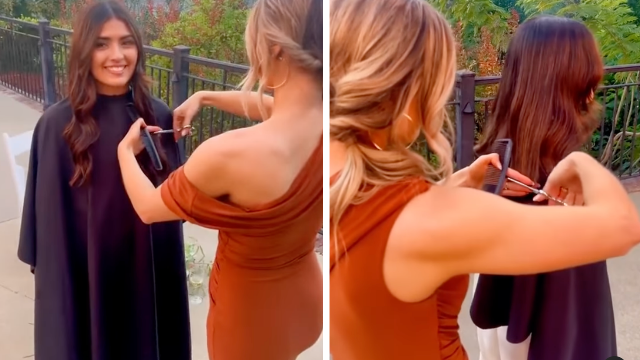 wedding haircut