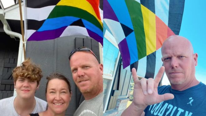 john wyatt pride month pride flag