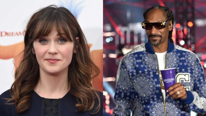 Zooey Deschanel Snoop Dogg